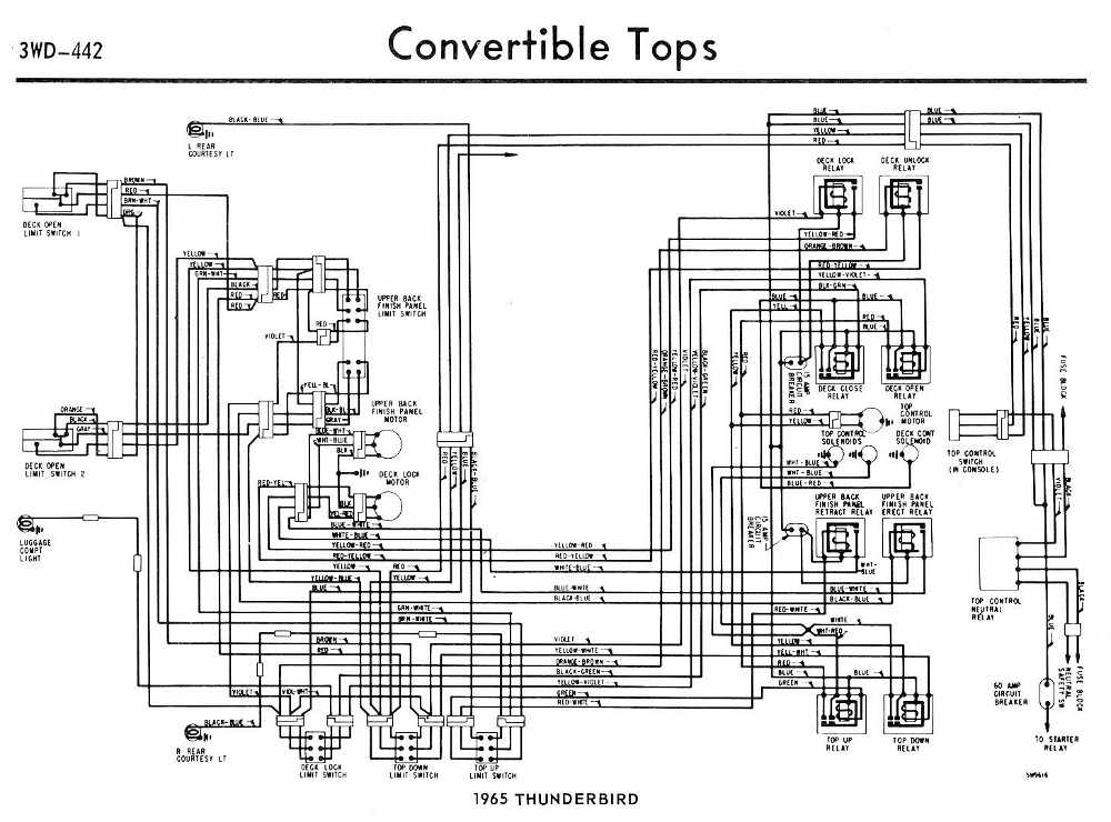 Download 1956 Ford Thunderbird Radio Schematic